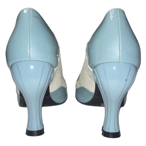 JOHN FLUEVOG Celestial Communication Aquila Mary Jane 6.5 Sculpted Baroque Rococ - Picture 6 of 12